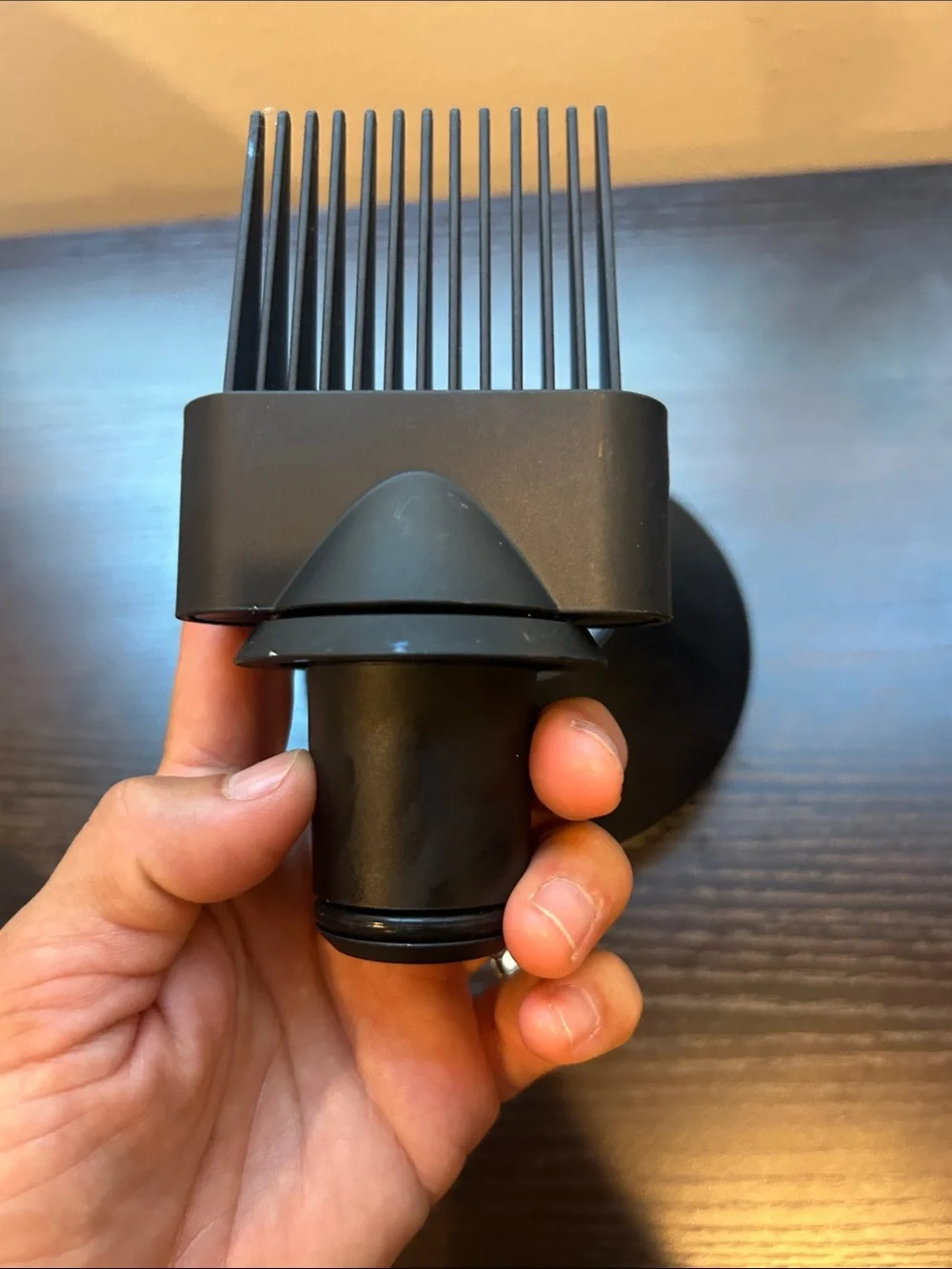 Dyson attachment for dryer